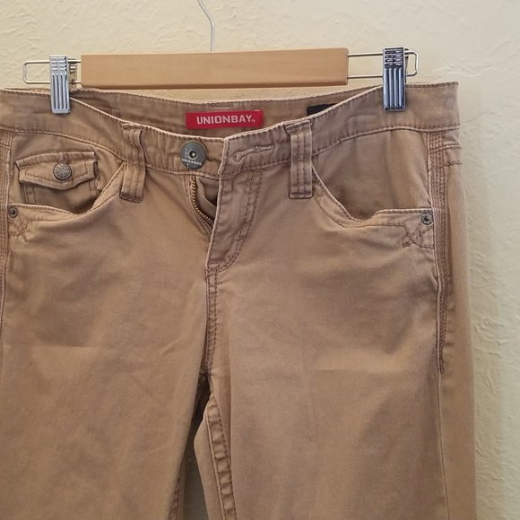 UnionBay Khaki boot cut pants - Picture 3 of 8